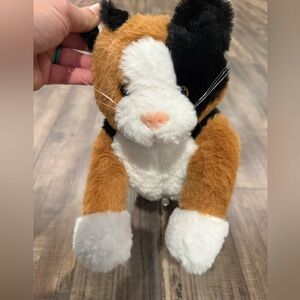 New Calico pregnant mama Cat Plush Toy with 4 babies